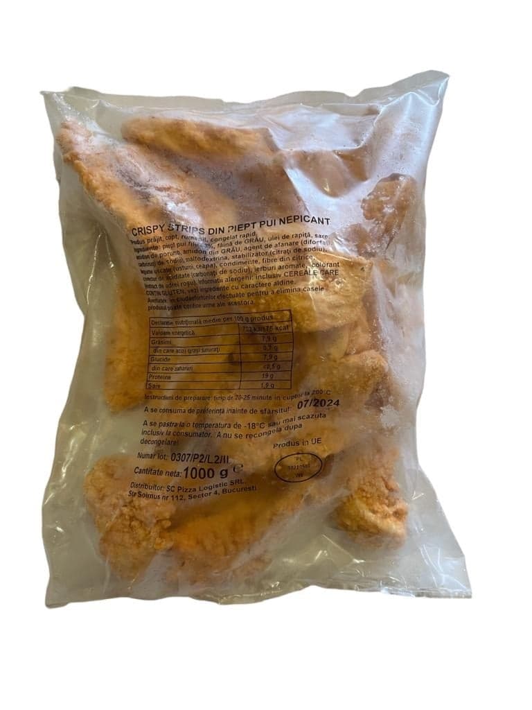 CRISPY STRIPS PIEPT PUI  NEPICANTE 1KG